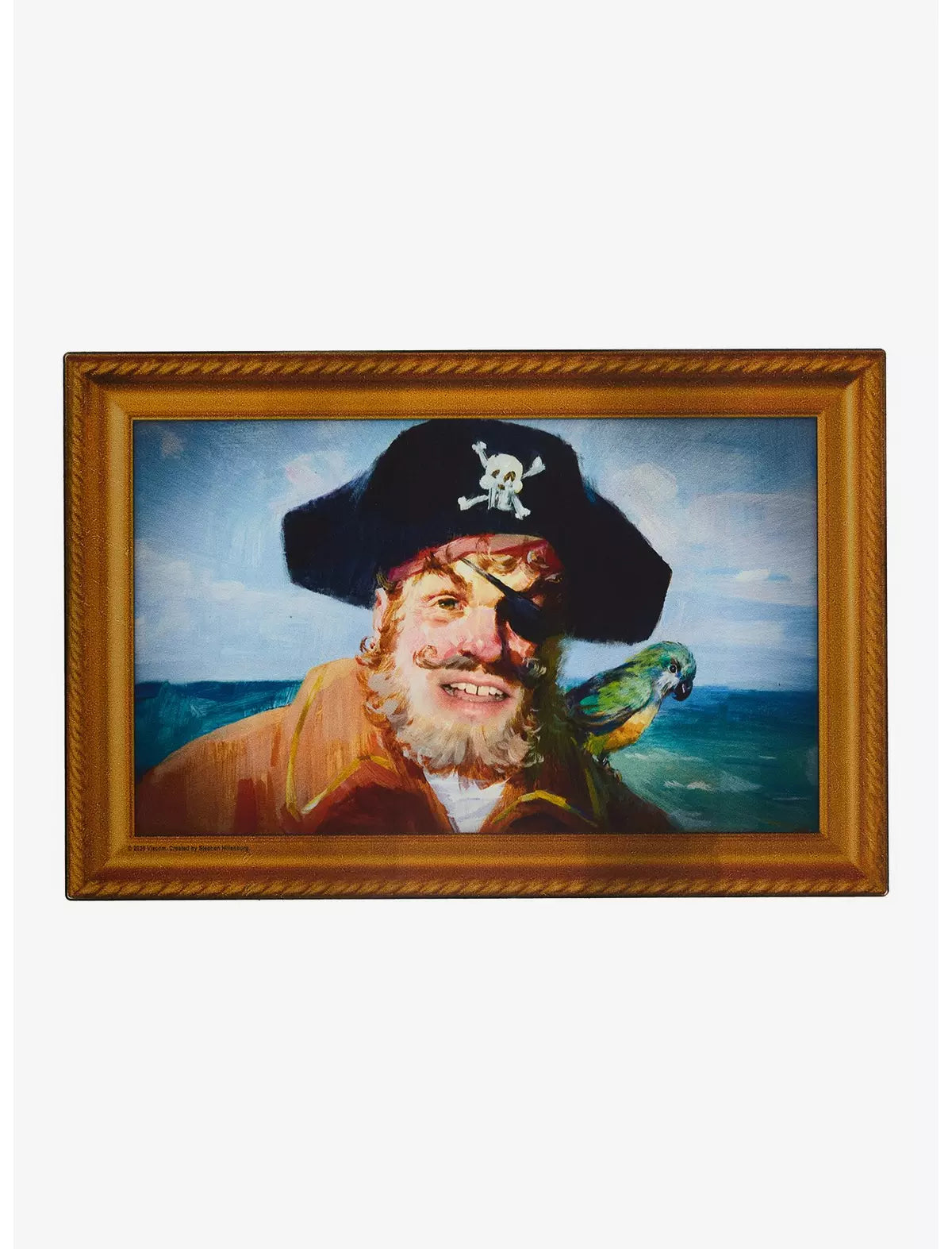 Bob Esponja Cuadro Para Colgar Capitan