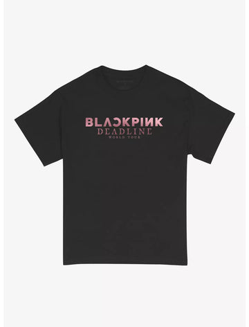 BLACKPINK Deadline World Tour Stops T-Shirt