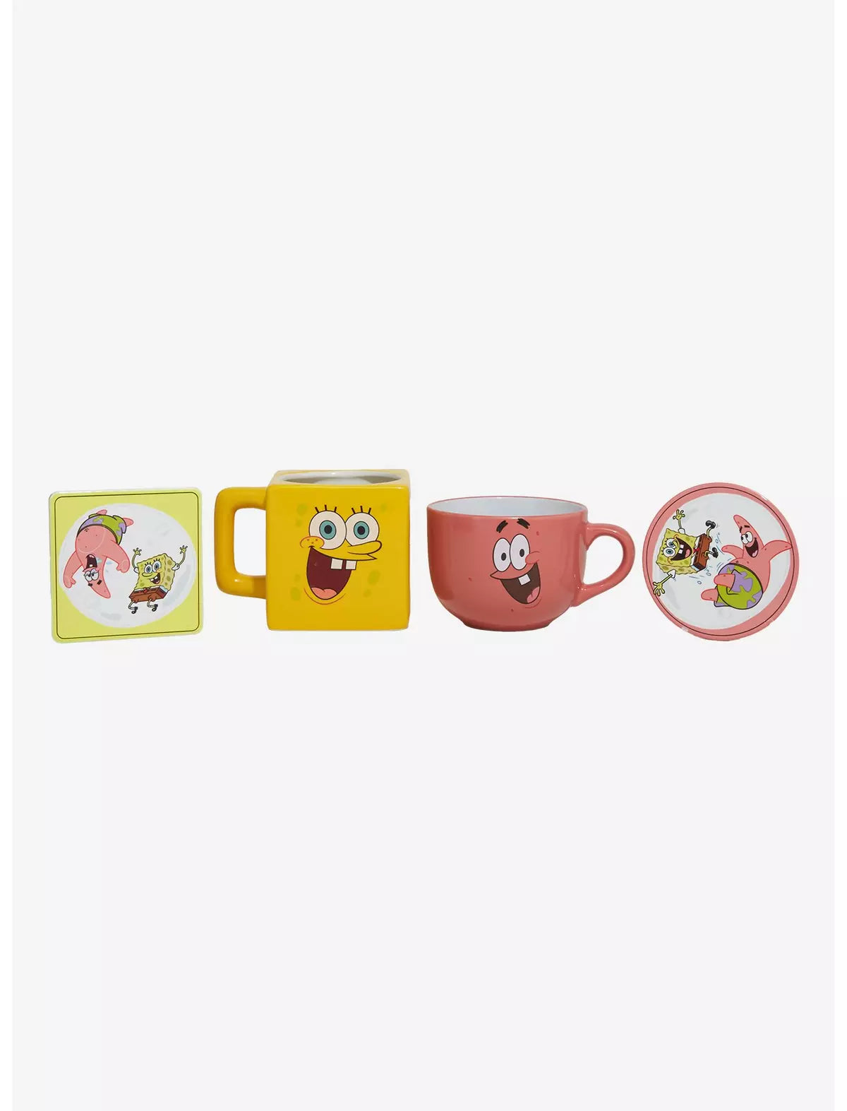 Bob Esponja Set De Taza Y Posavasos