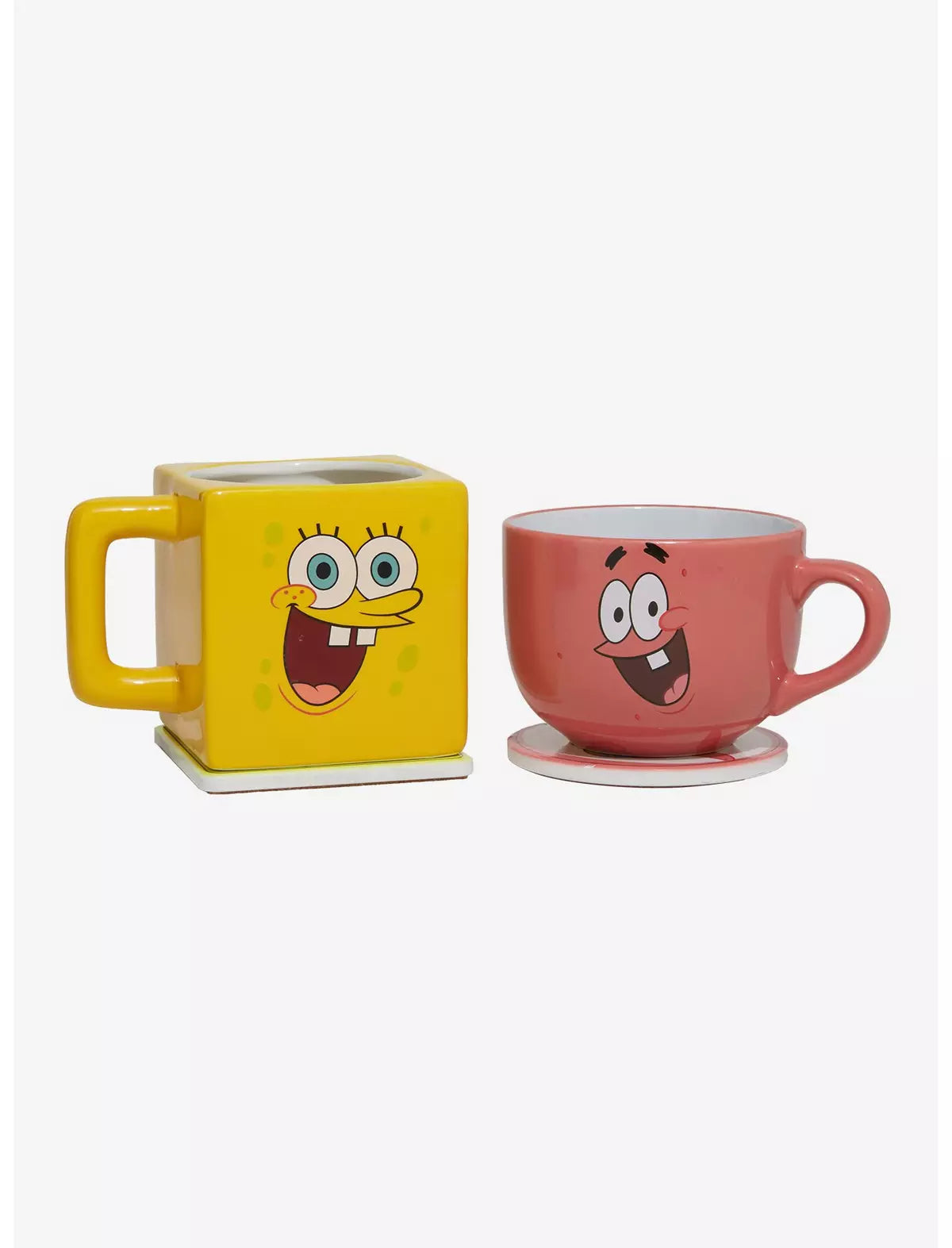 Bob Esponja Set De Taza Y Posavasos