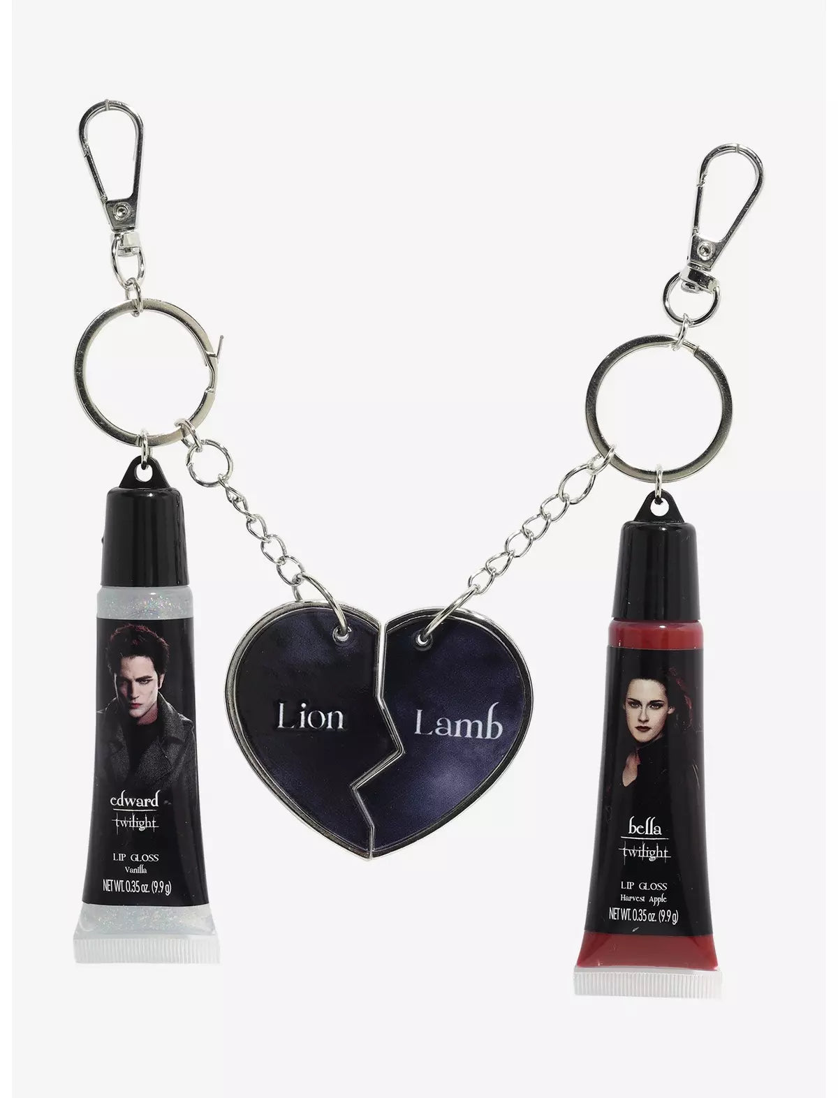 The Twilight Saga Crepusculo Set De Llaveros Labios San Valentin