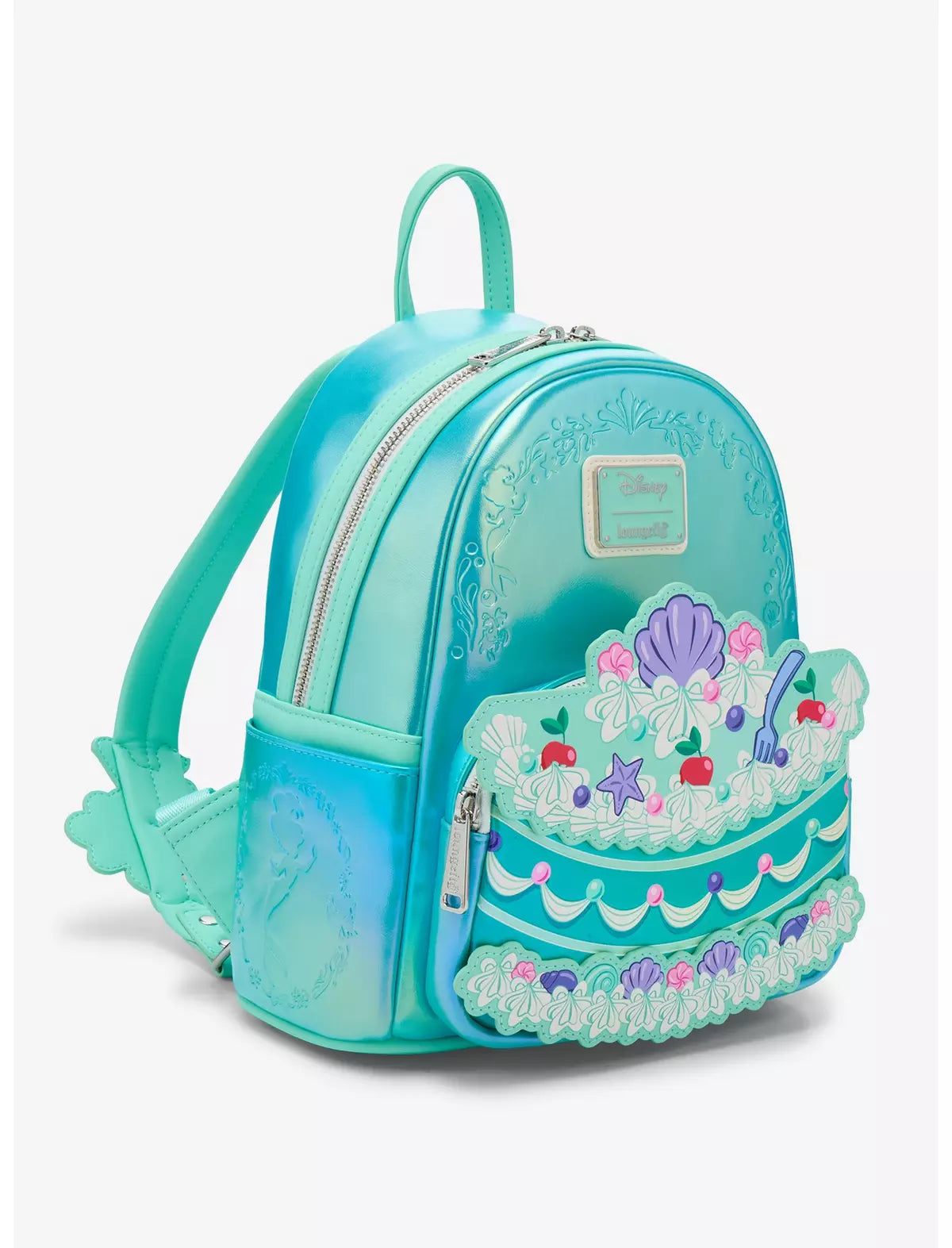 La Sirenita Mochila Pastel Cumpleaños Ariel