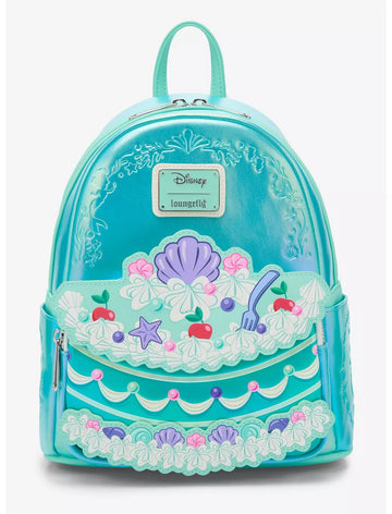 La Sirenita Mochila Pastel Cumpleaños Ariel