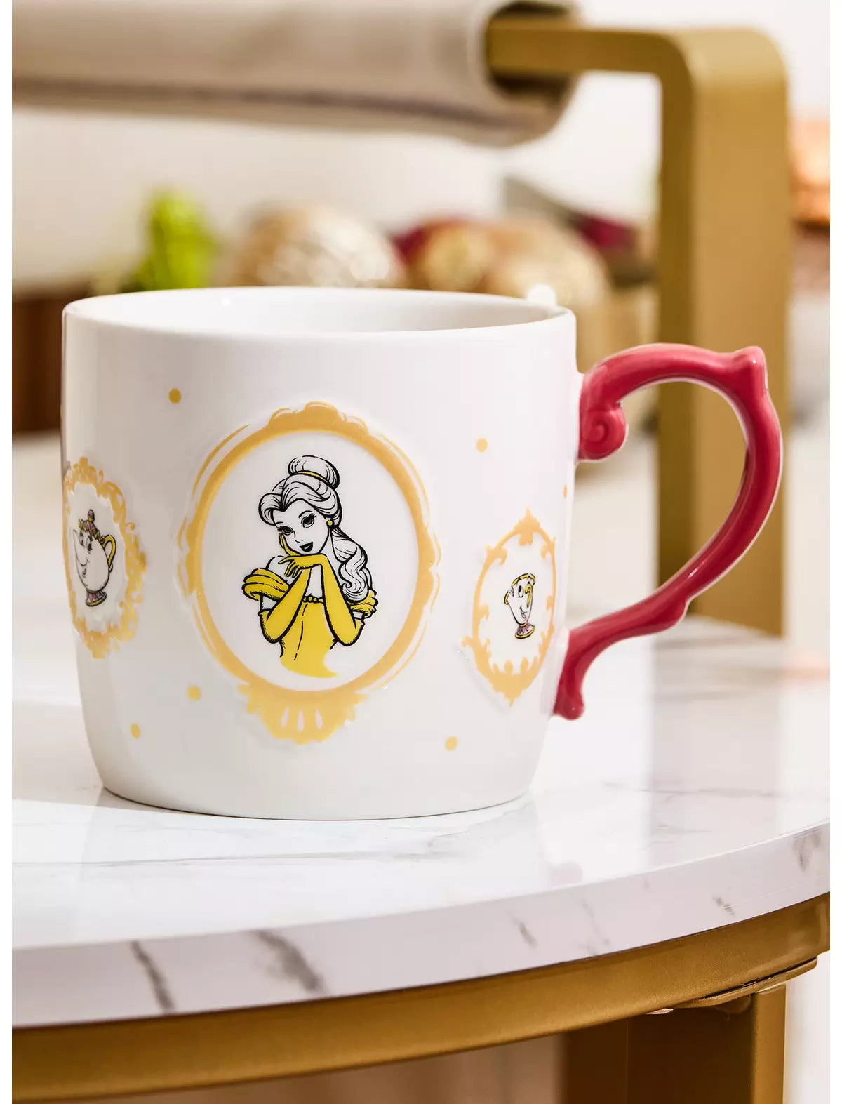 La Bella Y La Bestia Taza Marcos