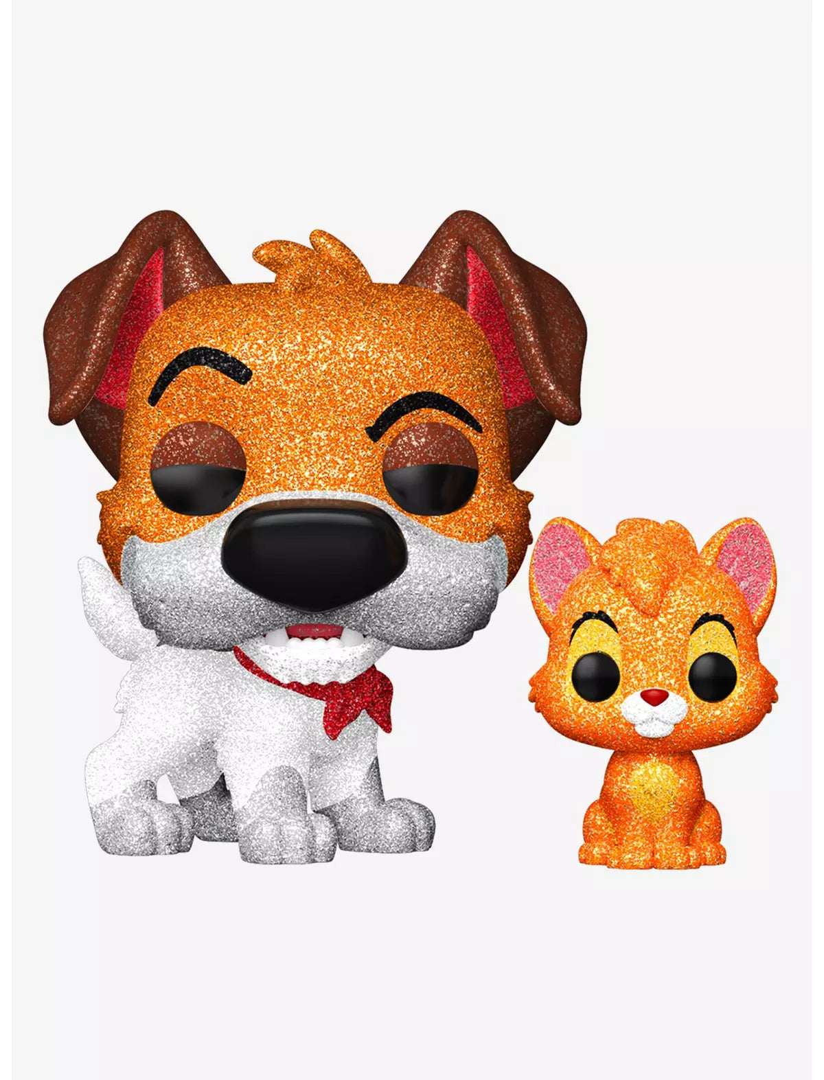 Funko Pop! Disney Oliver Y Compañia Dodger Y Oliver Diamond Collection