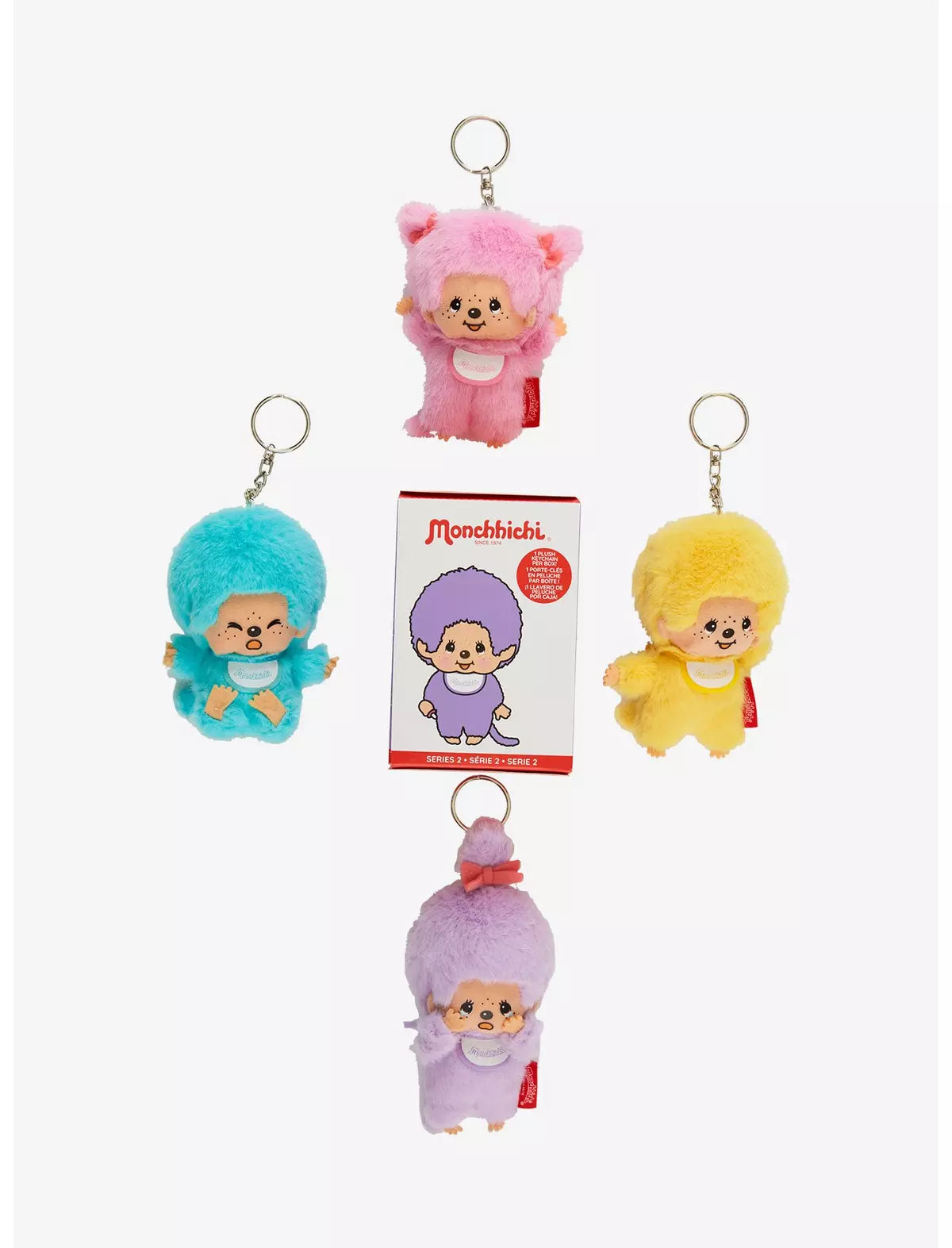 Monchhichi Colors Blind Box Llavero Peluche