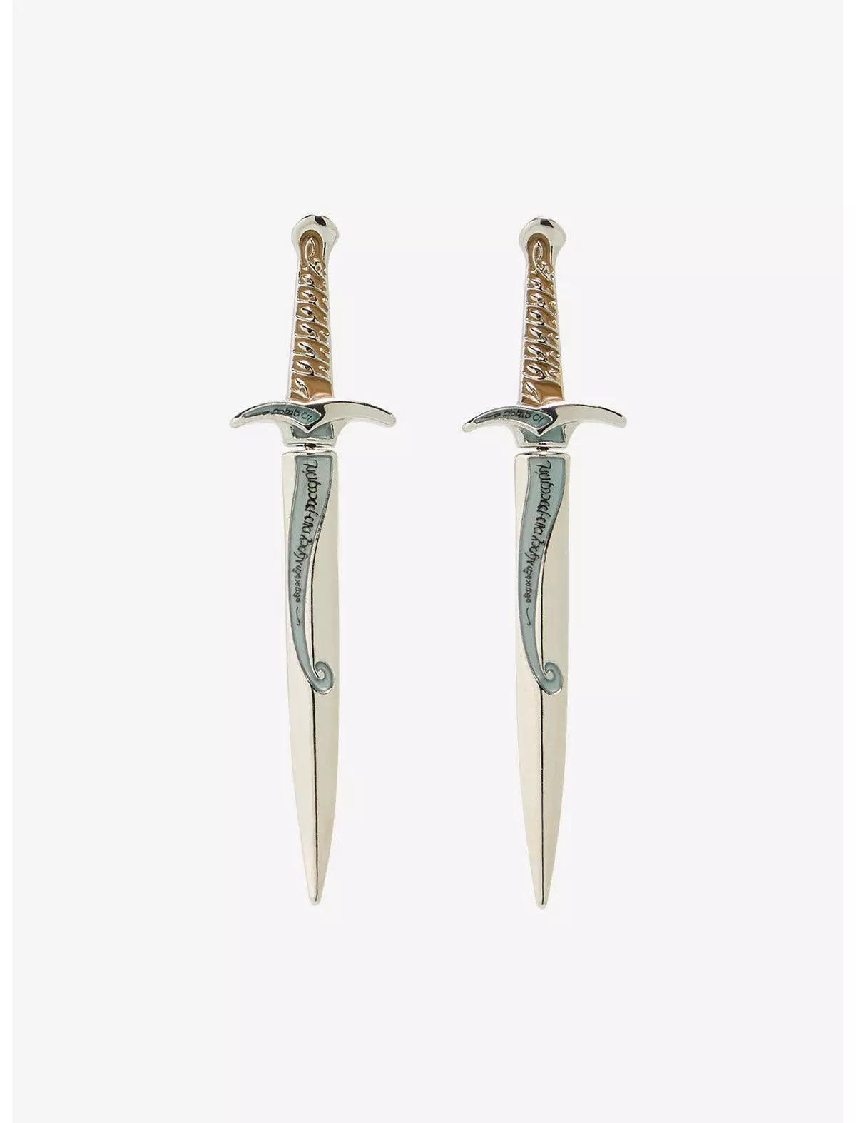 Señor De Los Anillos Aretes Espada Brilla Obscuridad