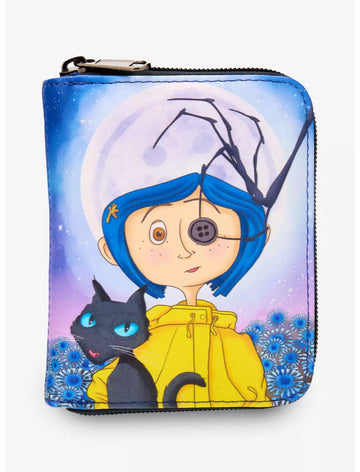 Coraline Cartera Flores Botones