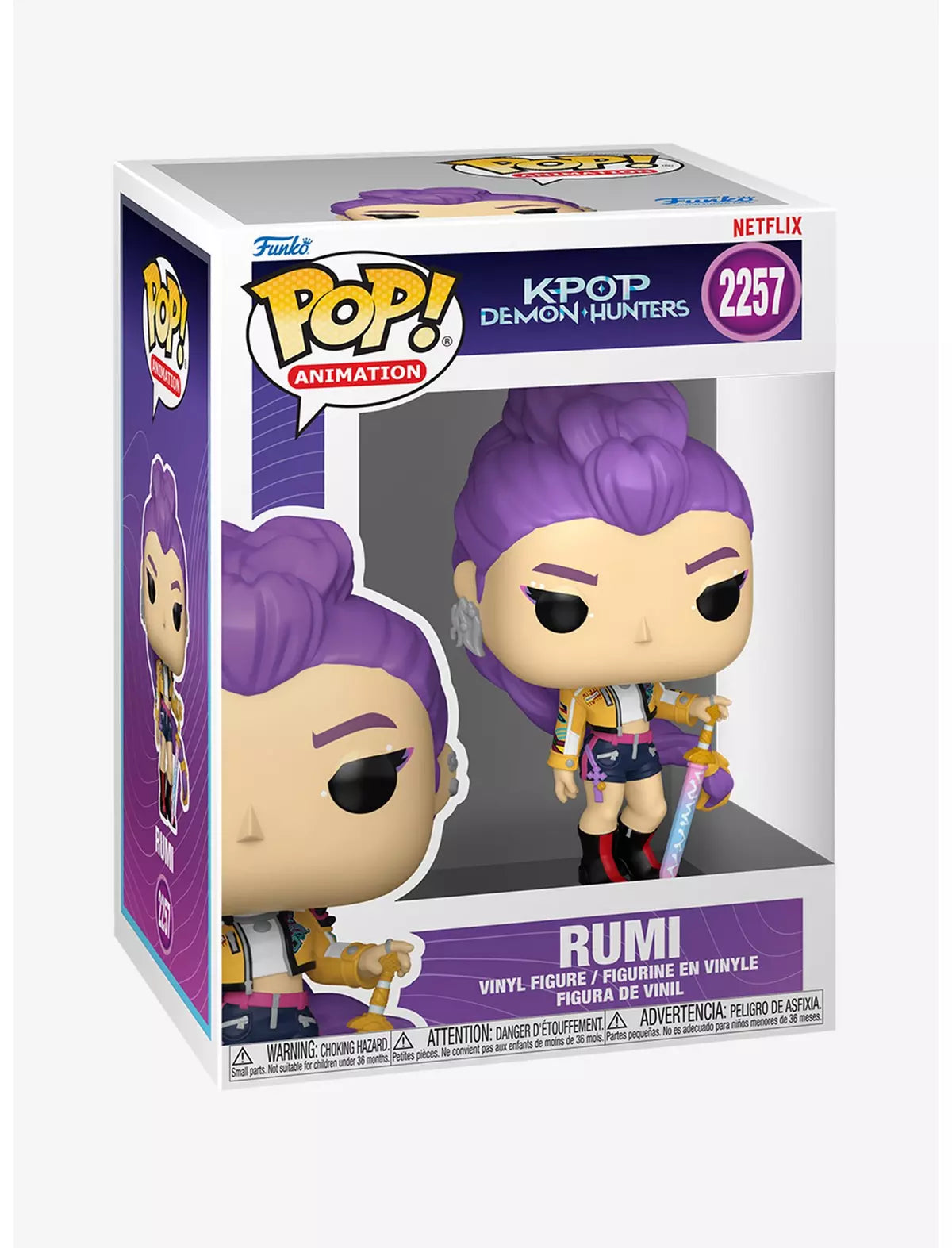 Funko Pop KPop Demon Hunters Rumi Vinyl Figure