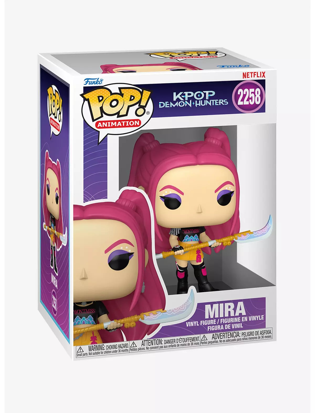 Funko Pop KPop Demon Hunters Mira Vinyl Figure