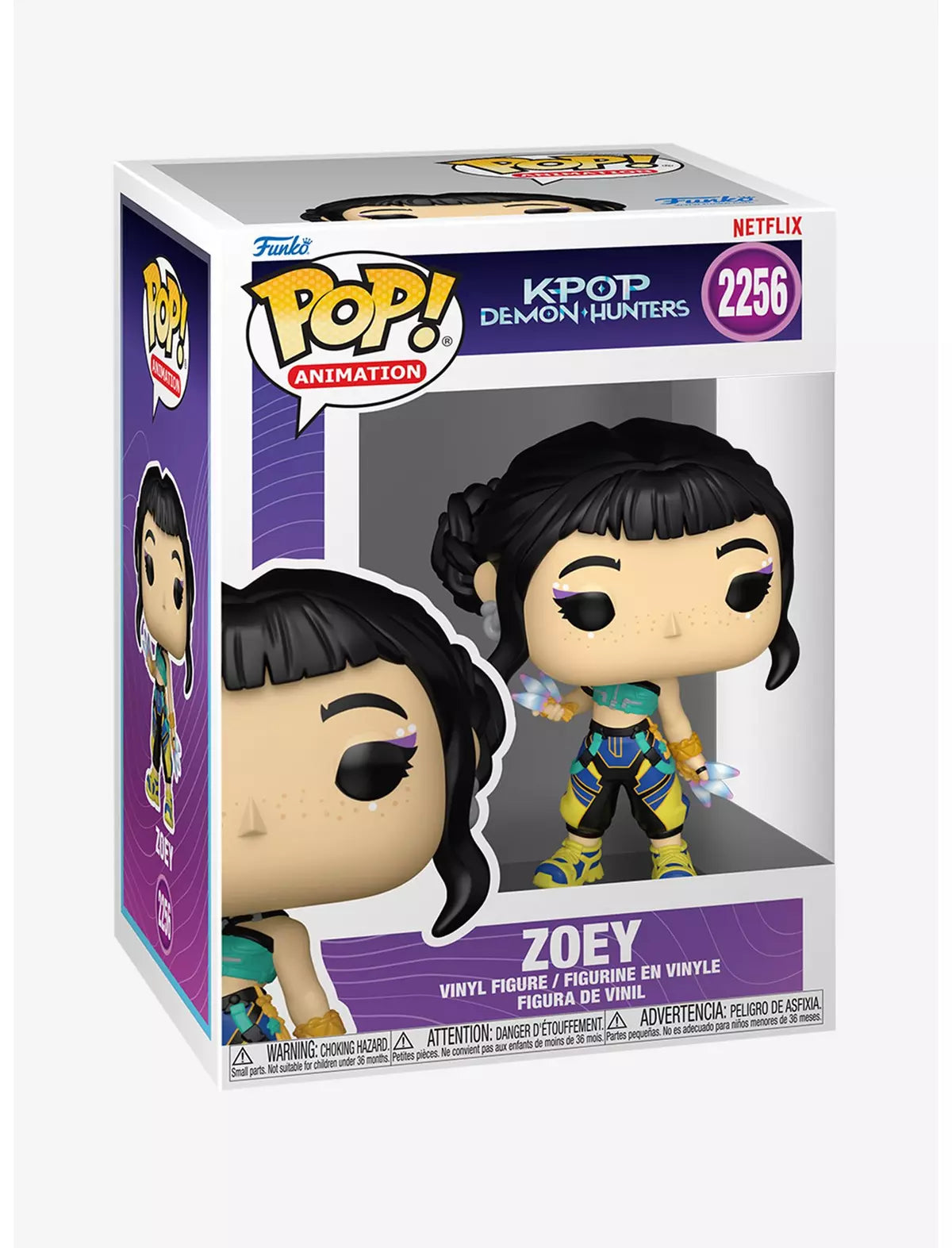 Funko Pop KPop Demon Hunters Zoey Vinyl Figure
