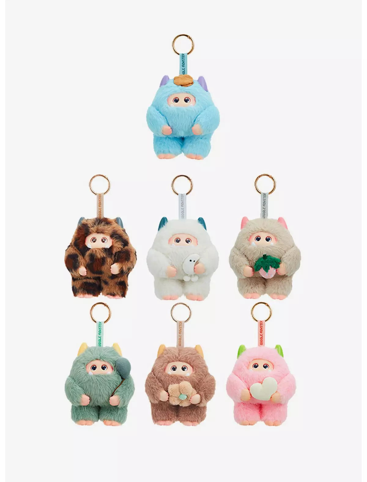 Dreame Mart GIGGLE Monster Marshmallow Dreams Blind Box Plush Bag Clip