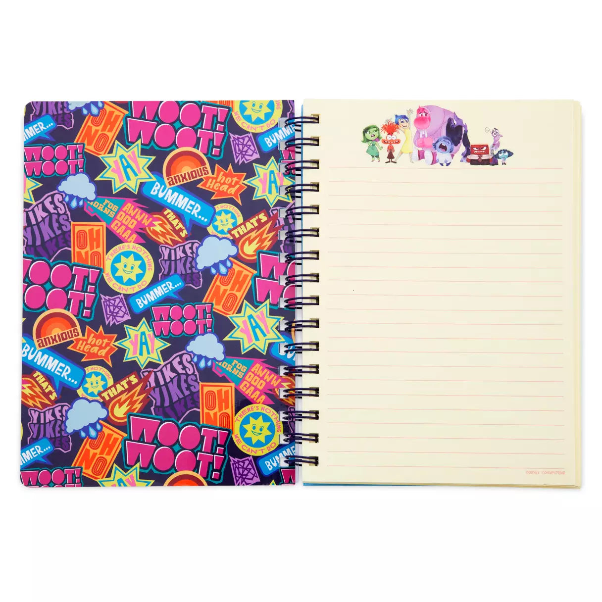 Inside Out Intensamente Cuaderno
