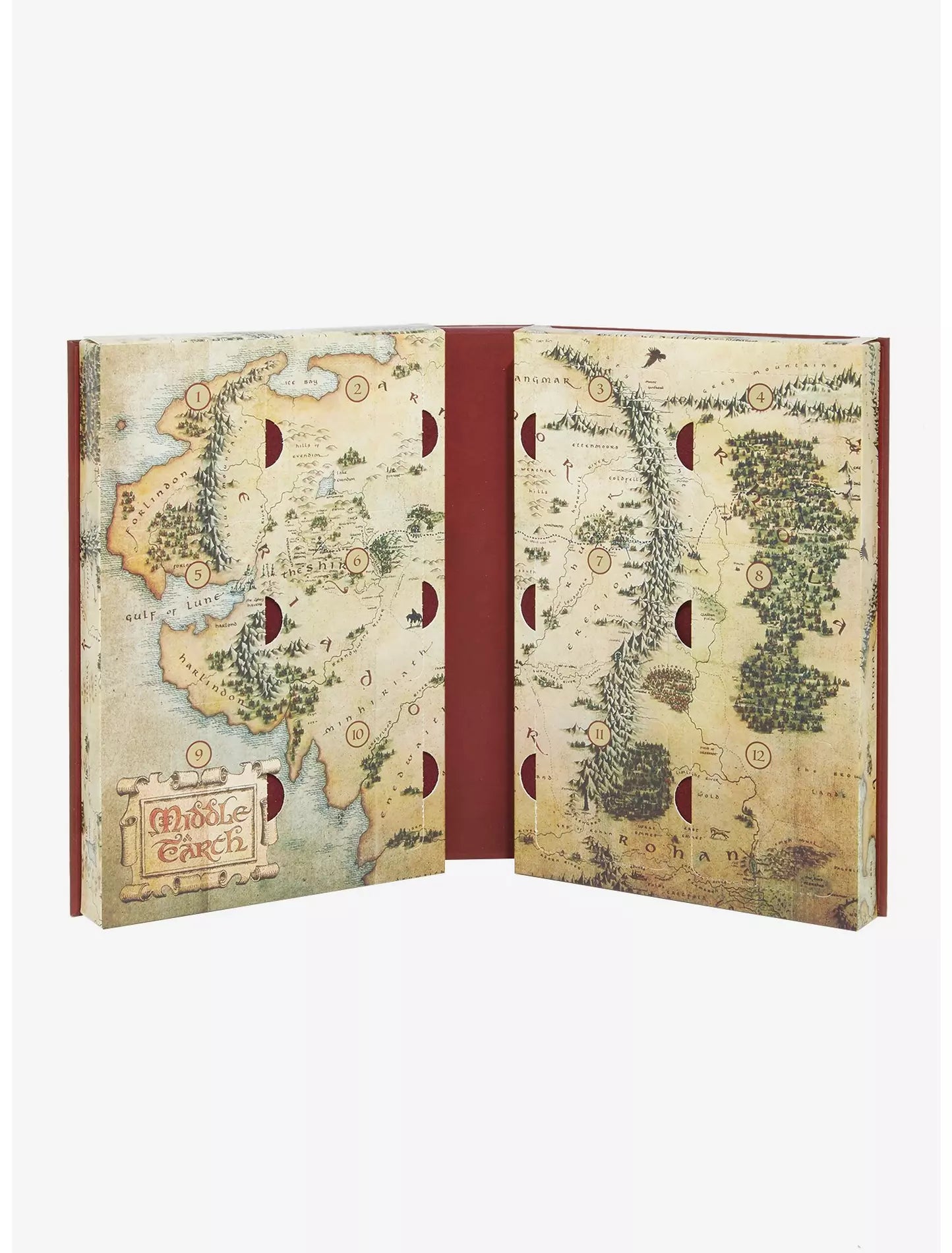 Calendario de Adviento Pins Coleccionables El Señor de los Anillos