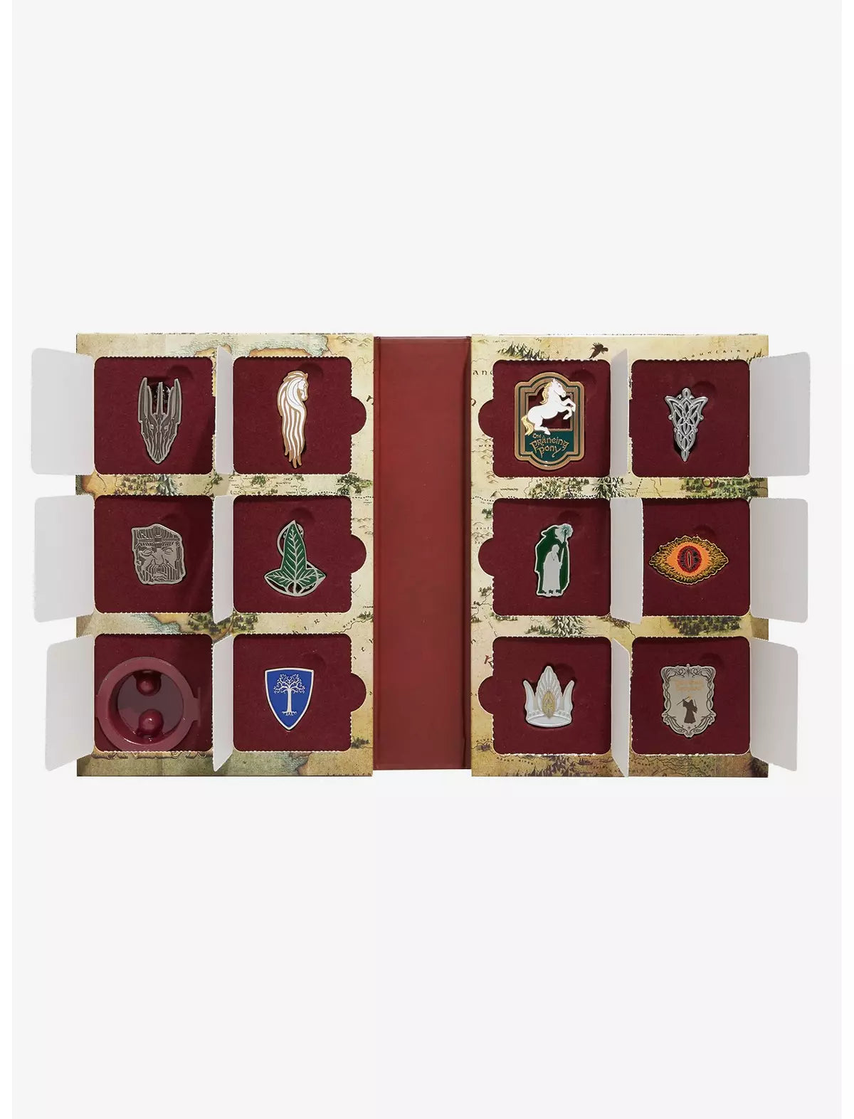 Calendario de Adviento Pins Coleccionables El Señor de los Anillos