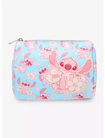 Stitch Cosmetiquera Rosa