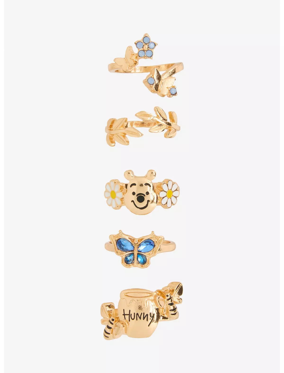 Winnie Pooh Set De Anillos