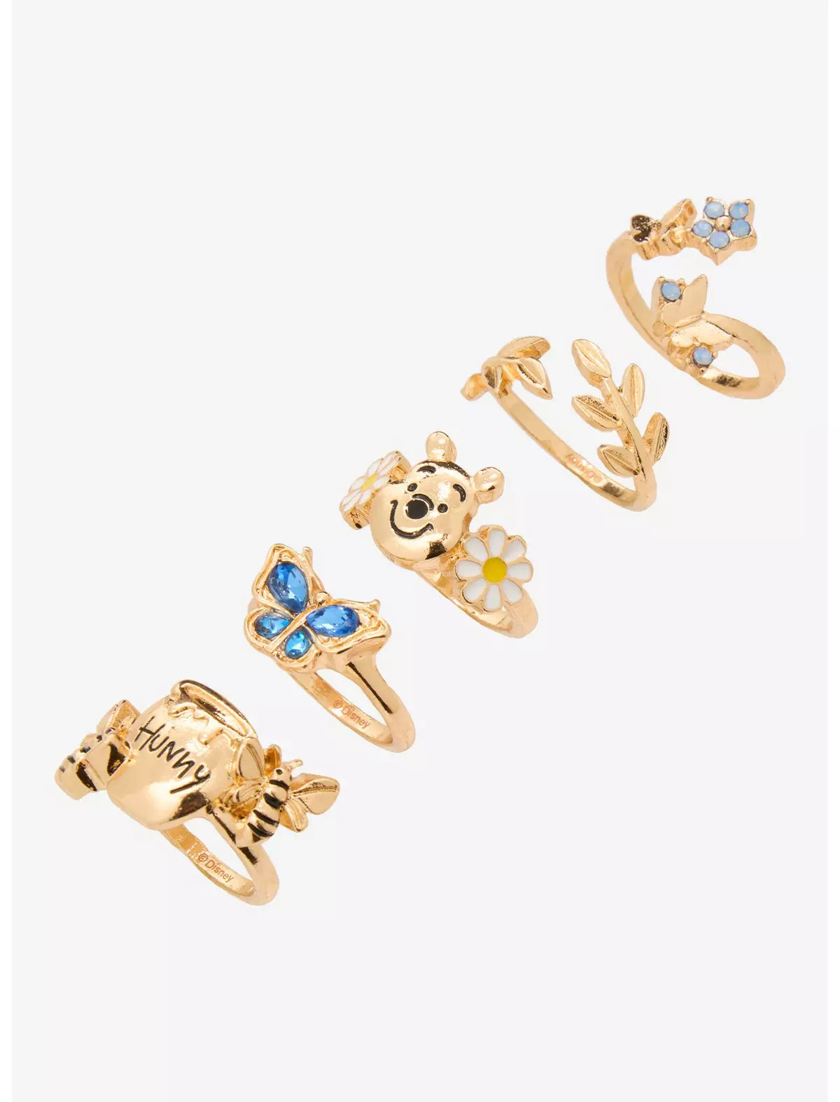 Winnie Pooh Set De Anillos