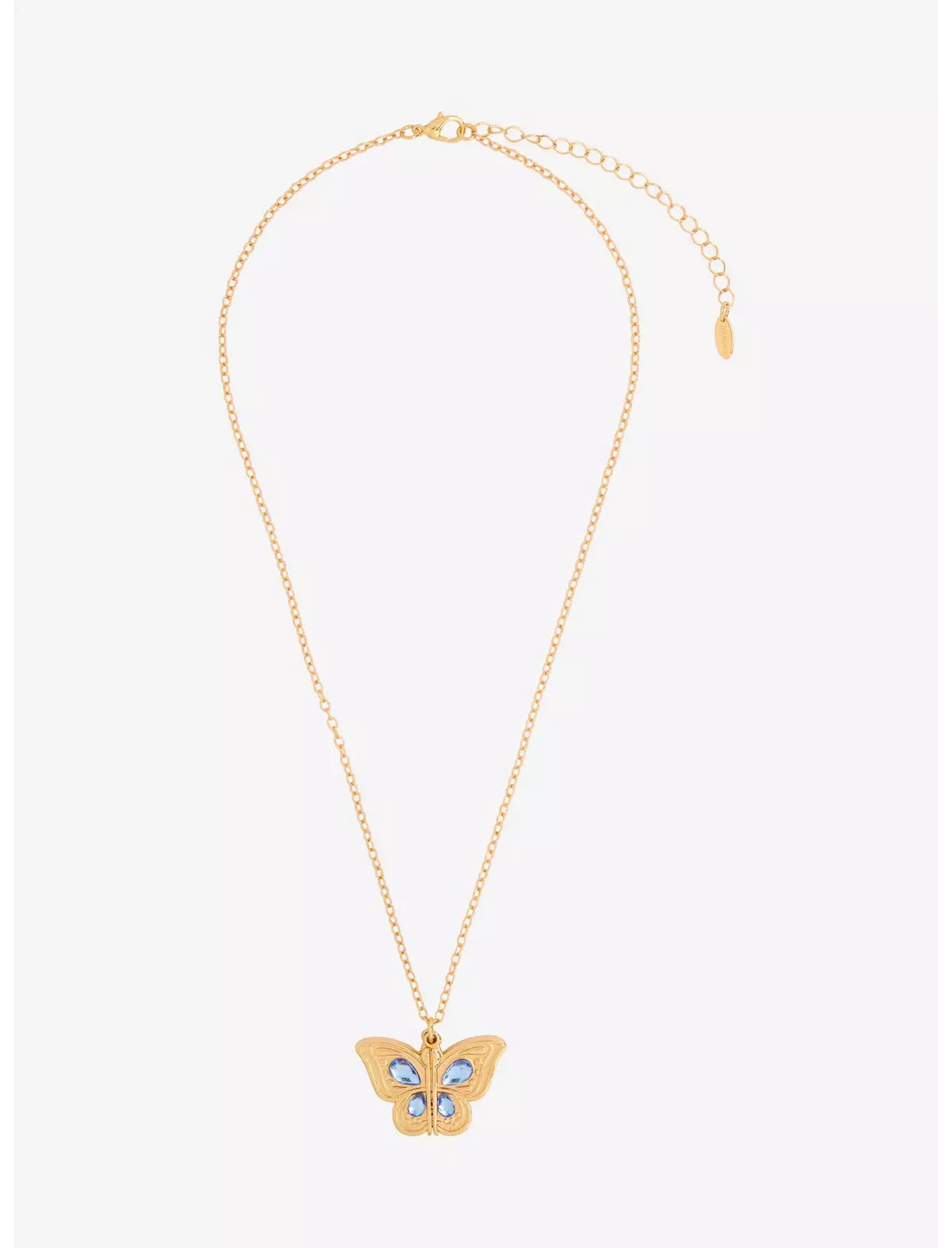 Winnie Pooh Collar Mariposa Relicario
