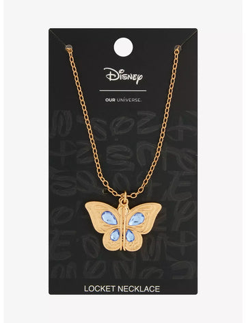 Winnie Pooh Collar Mariposa Relicario