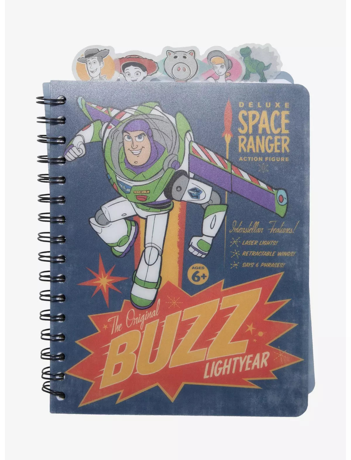 Toy Story Buzz Lightyear Cuaderno Separadores