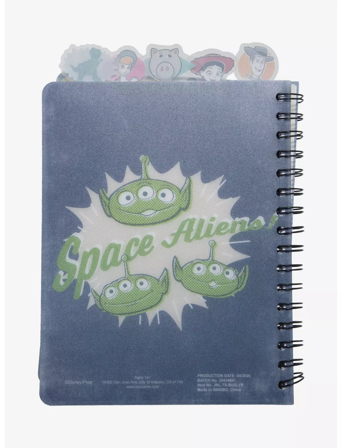 Toy Story Buzz Lightyear Cuaderno Separadores