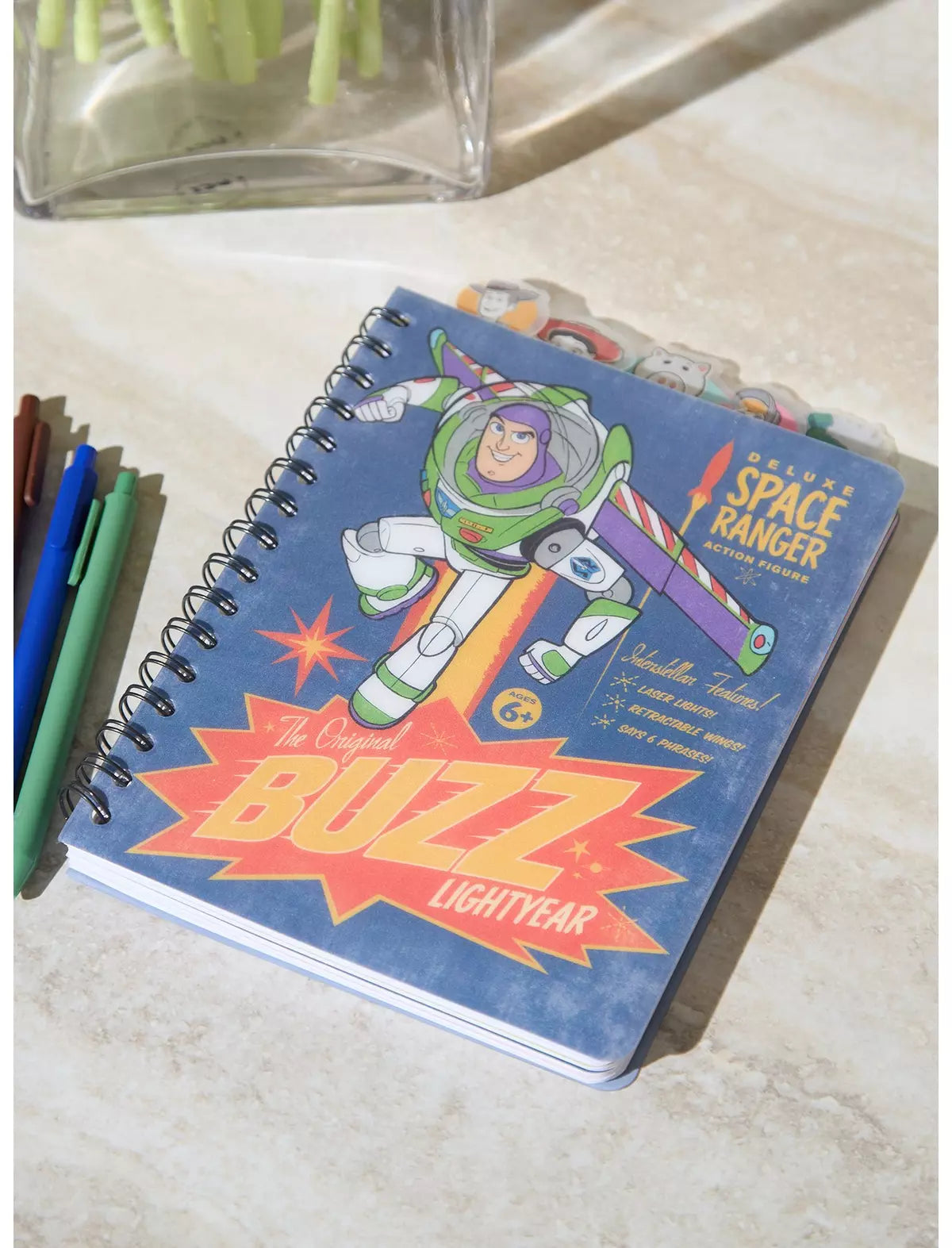 Toy Story Buzz Lightyear Cuaderno Separadores