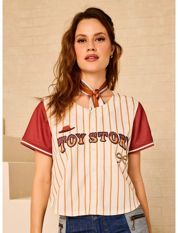 Toy Story Jessie Camisa Baseball Jersey
