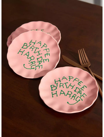 Harry Potter Happee Birthdae Harry Set De Platos Feliz Cumpleaños PRE ORDEN
