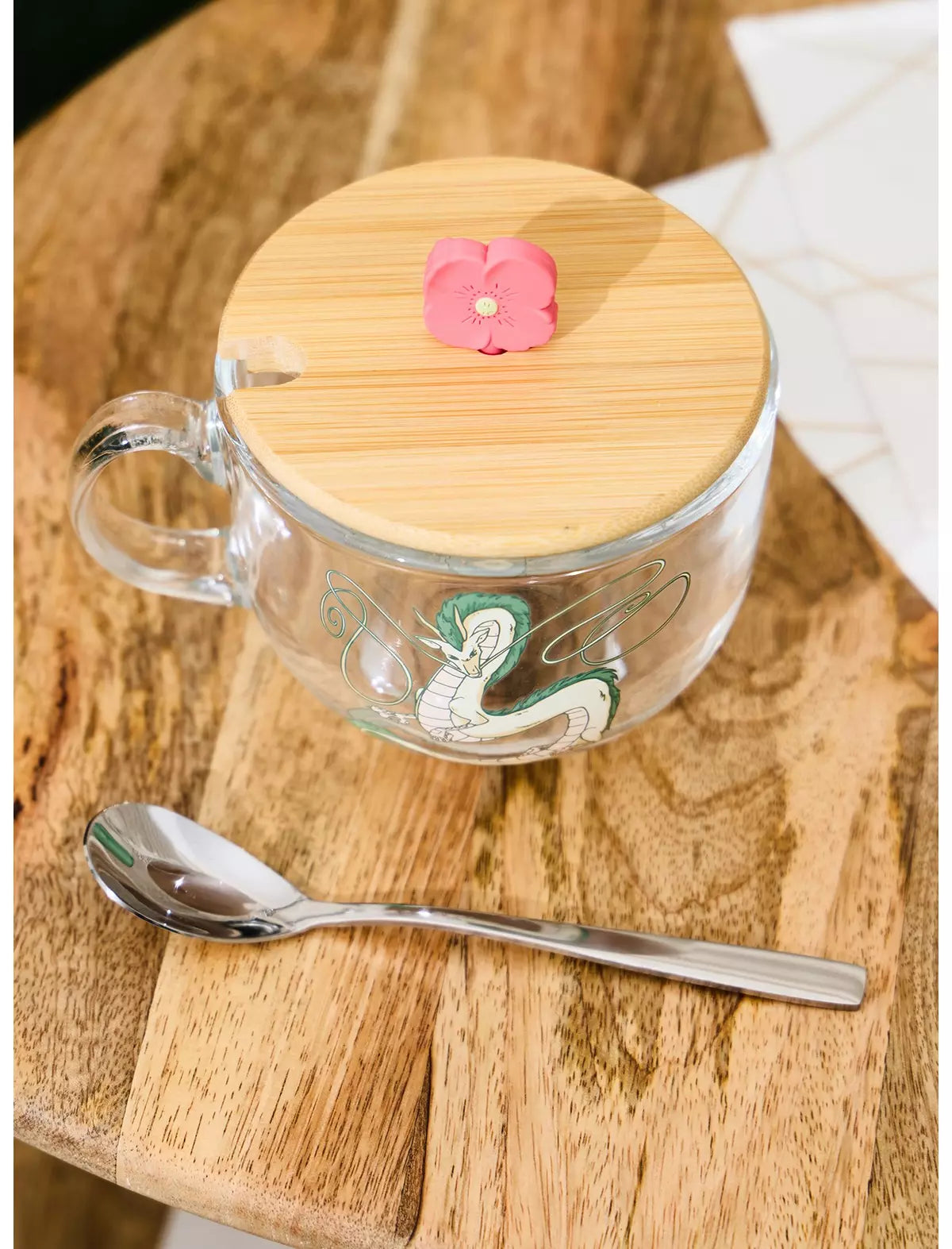 Studio Ghibli® Spirited Away Haku Taza Vidrio