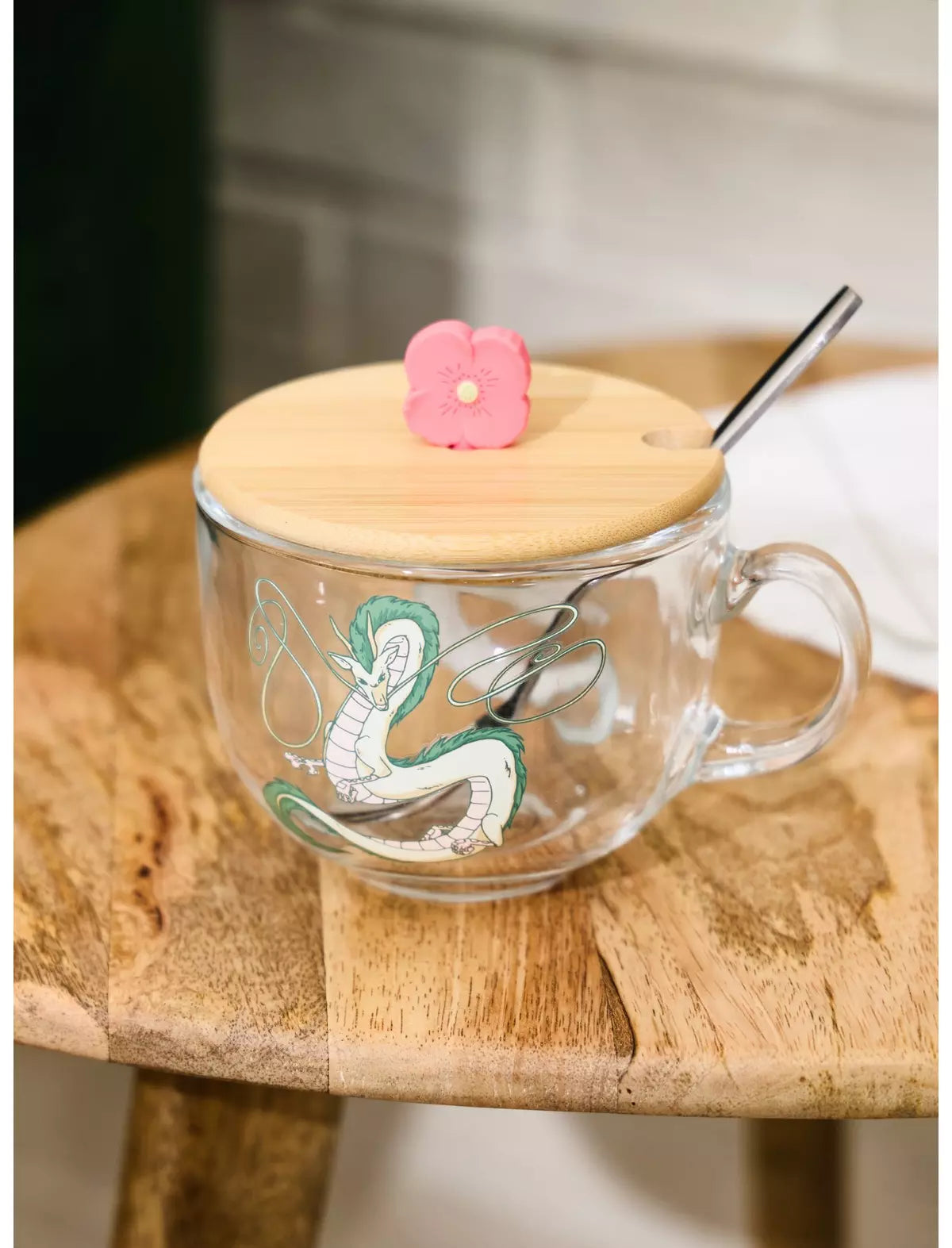 Studio Ghibli® Spirited Away Haku Taza Vidrio
