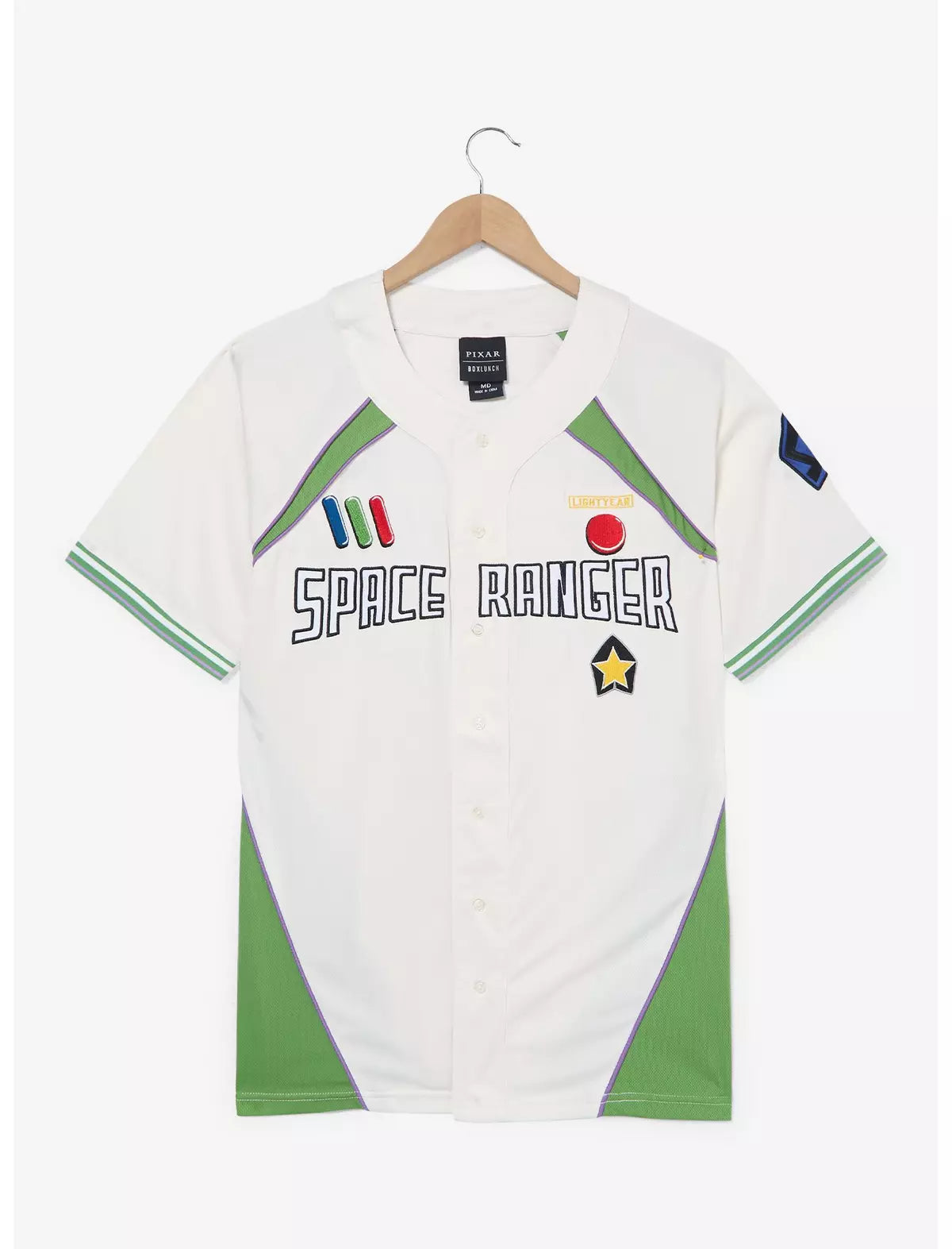 Toy Story Buzz Lightyear Baseball Jersey Camisa