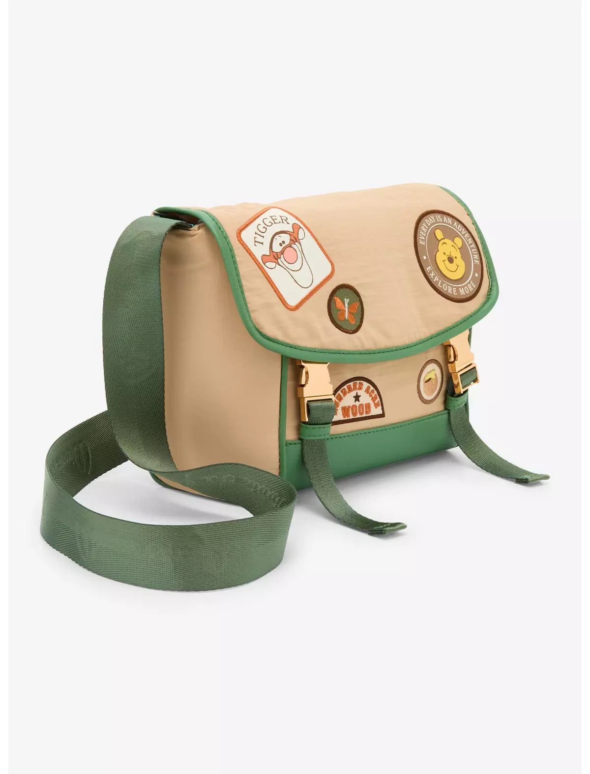 Winnie Pooh Bolsa Crossbody Patches