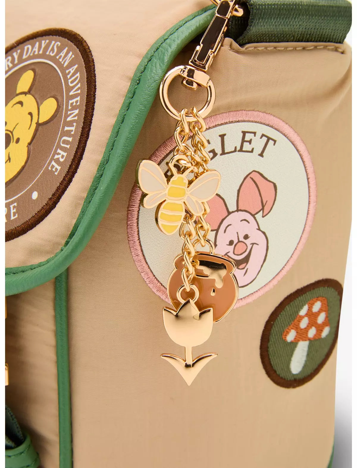 Winnie Pooh Bolsa Crossbody Patches