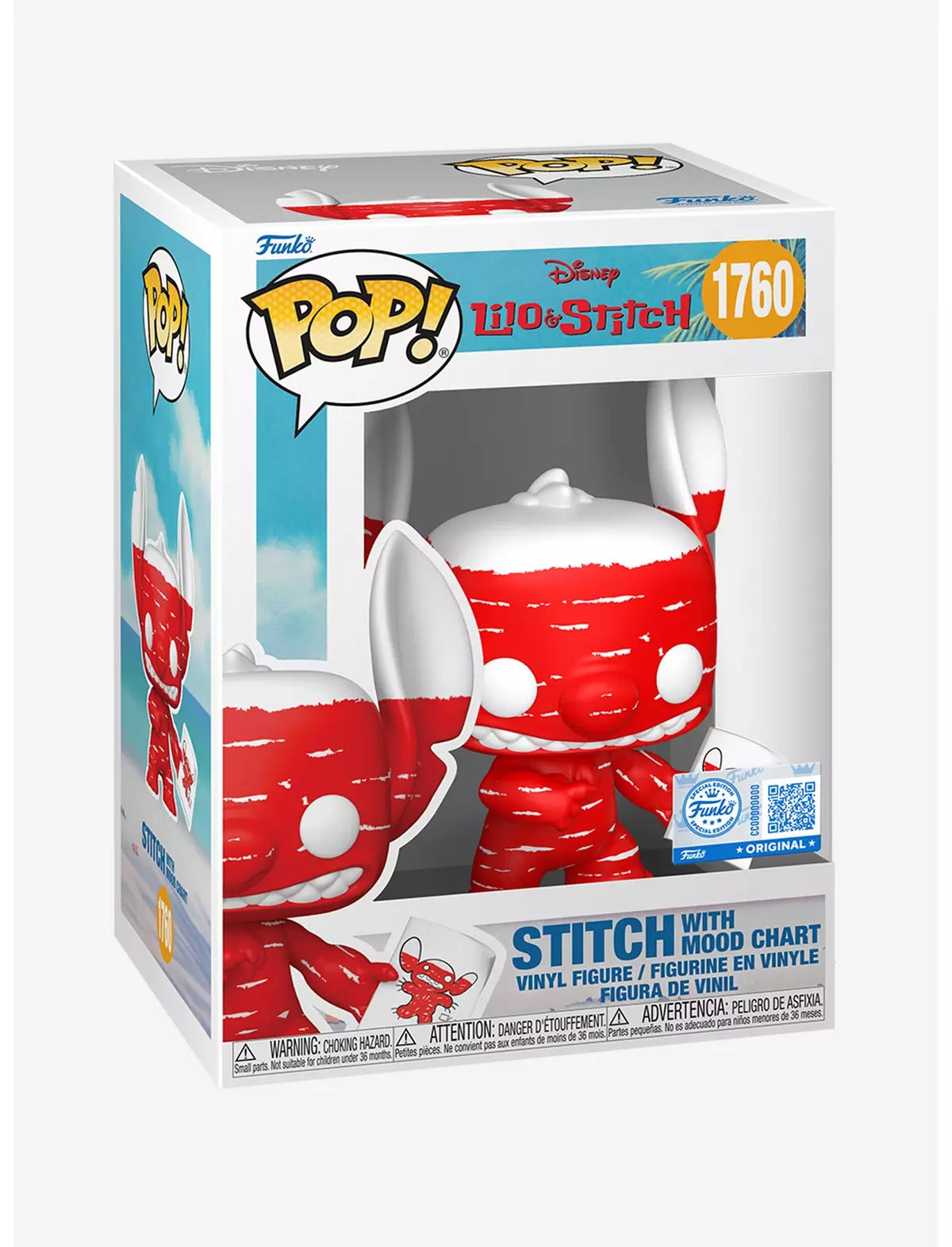 Funko Pop! Disney Lilo & Stitch Stitch Mood Chart