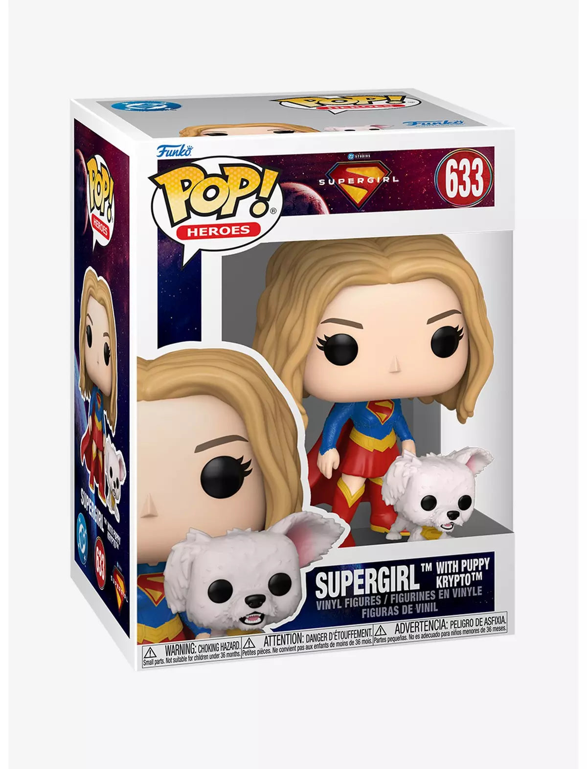 Funko Pop! Heroes DC Comics Supergirl Supergirl Con Cachorro Krypto Lobo