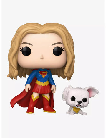 Funko Pop! Heroes DC Comics Supergirl Supergirl Con Cachorro Krypto Lobo