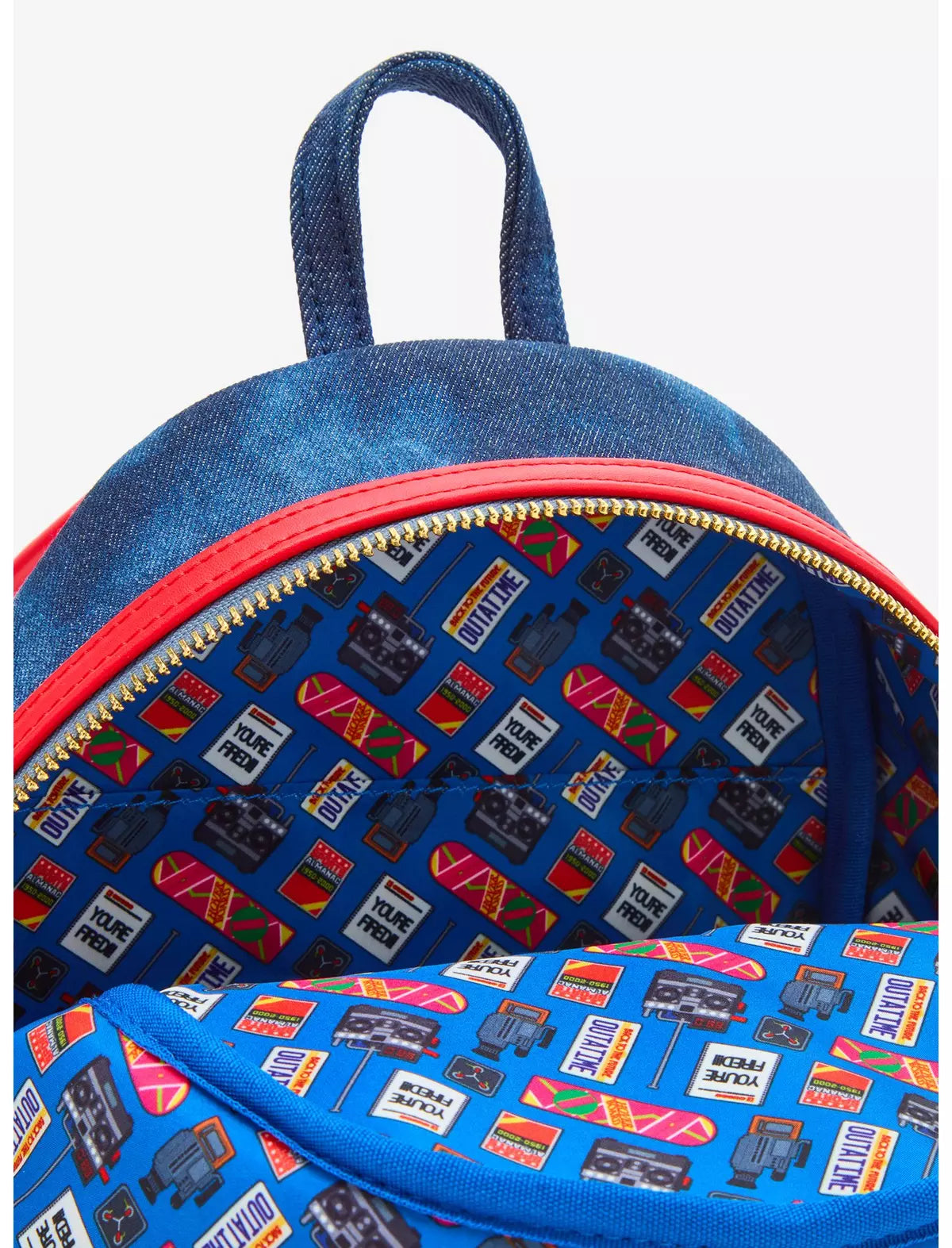 Loungefly Back To The Future Marty McFly Mochila Vovler Al Futuro