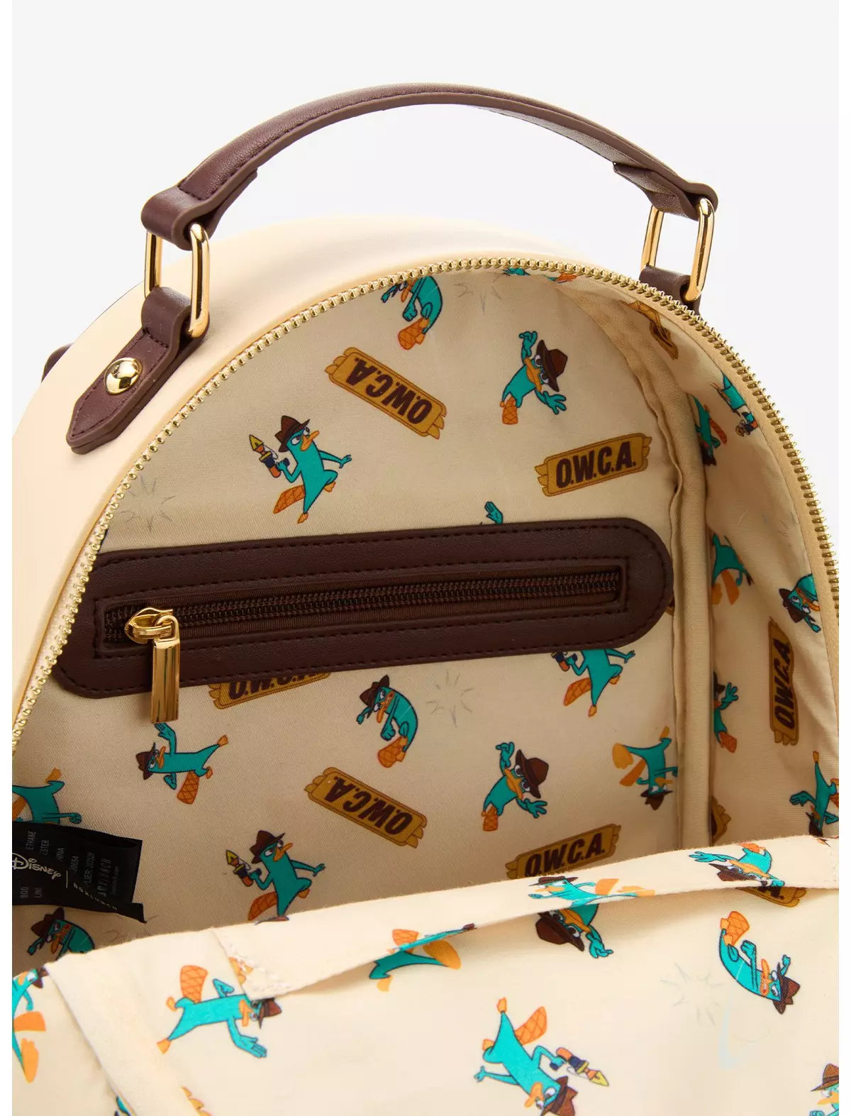 Disney Phineas and Ferb Perry Mochila Cambiadora