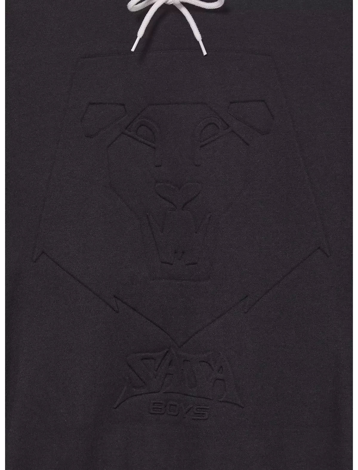 KPop Demon Hunters Saja Boys Embossed Logo Hoodie Sudadera