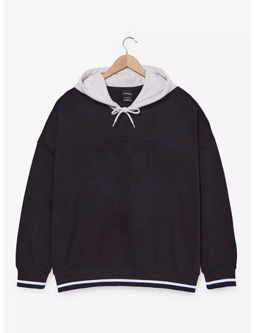 KPop Demon Hunters Saja Boys Embossed Logo Hoodie Sudadera