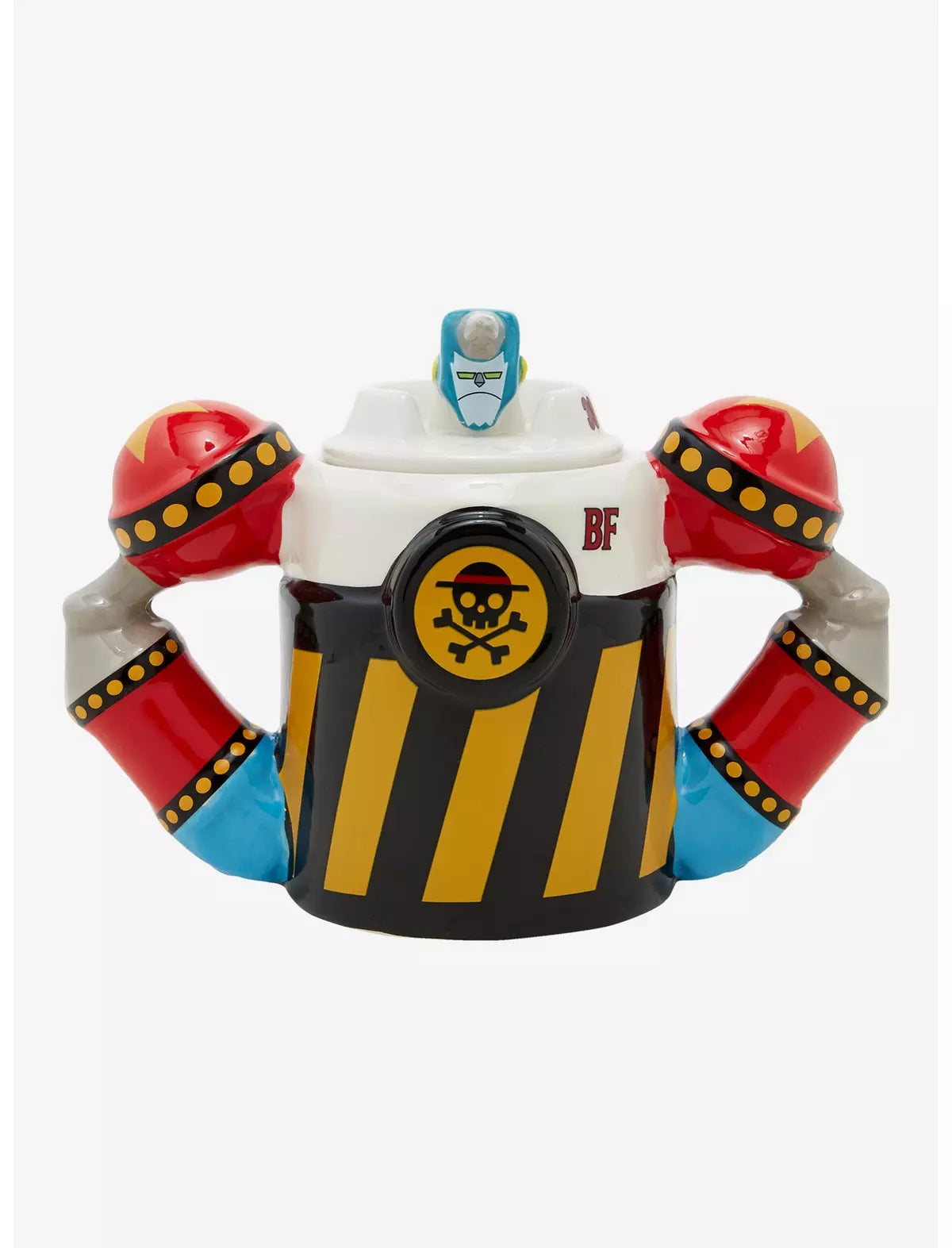 One Piece Iron Pirate General Franky Taza