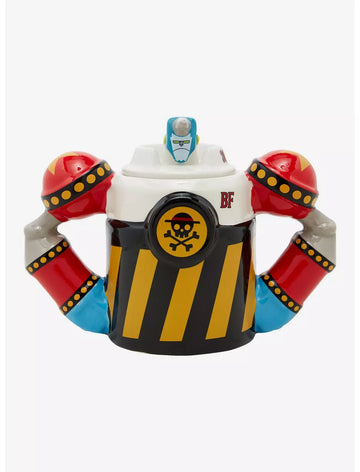 One Piece Iron Pirate General Franky Taza