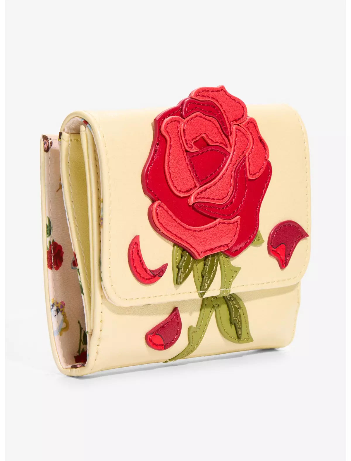 La Bella Y La Bestia Cartera Rosa Roja