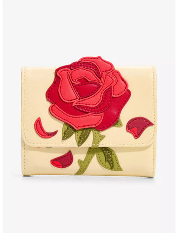 La Bella Y La Bestia Cartera Rosa Roja