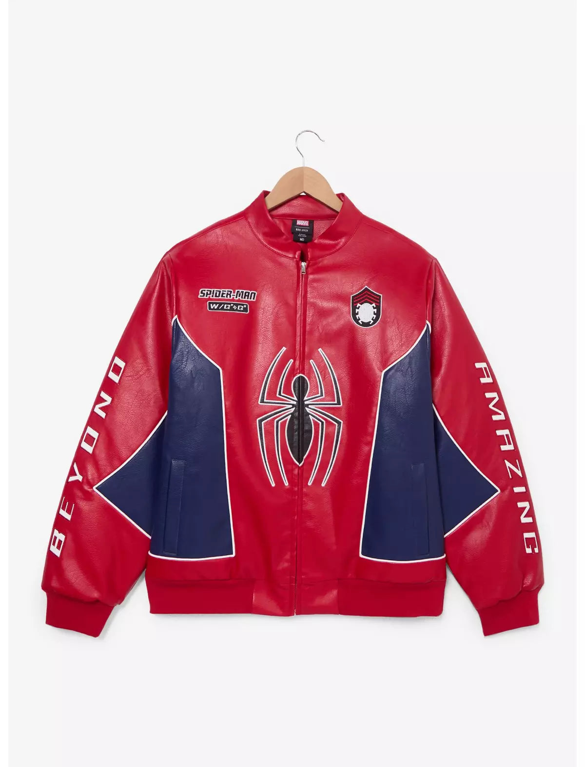 Spider Man Chaqueta De Piel Hombre Araña PRE ORDEN