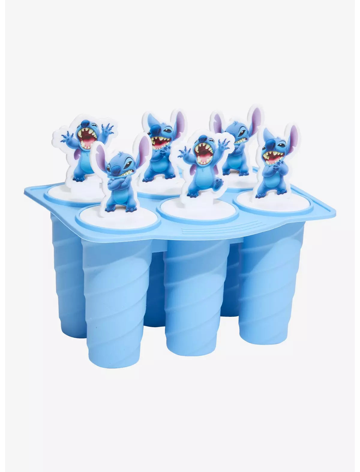 Stitch Molde Paletas Hielo
