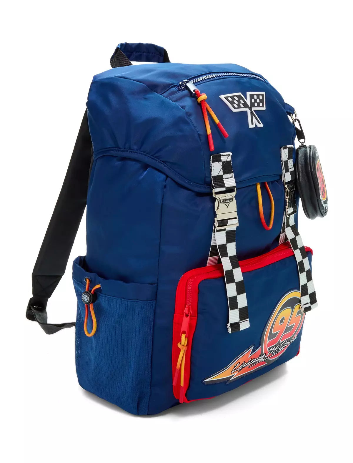 Cars Mochila Rayo Mcqueen Multibolsillo