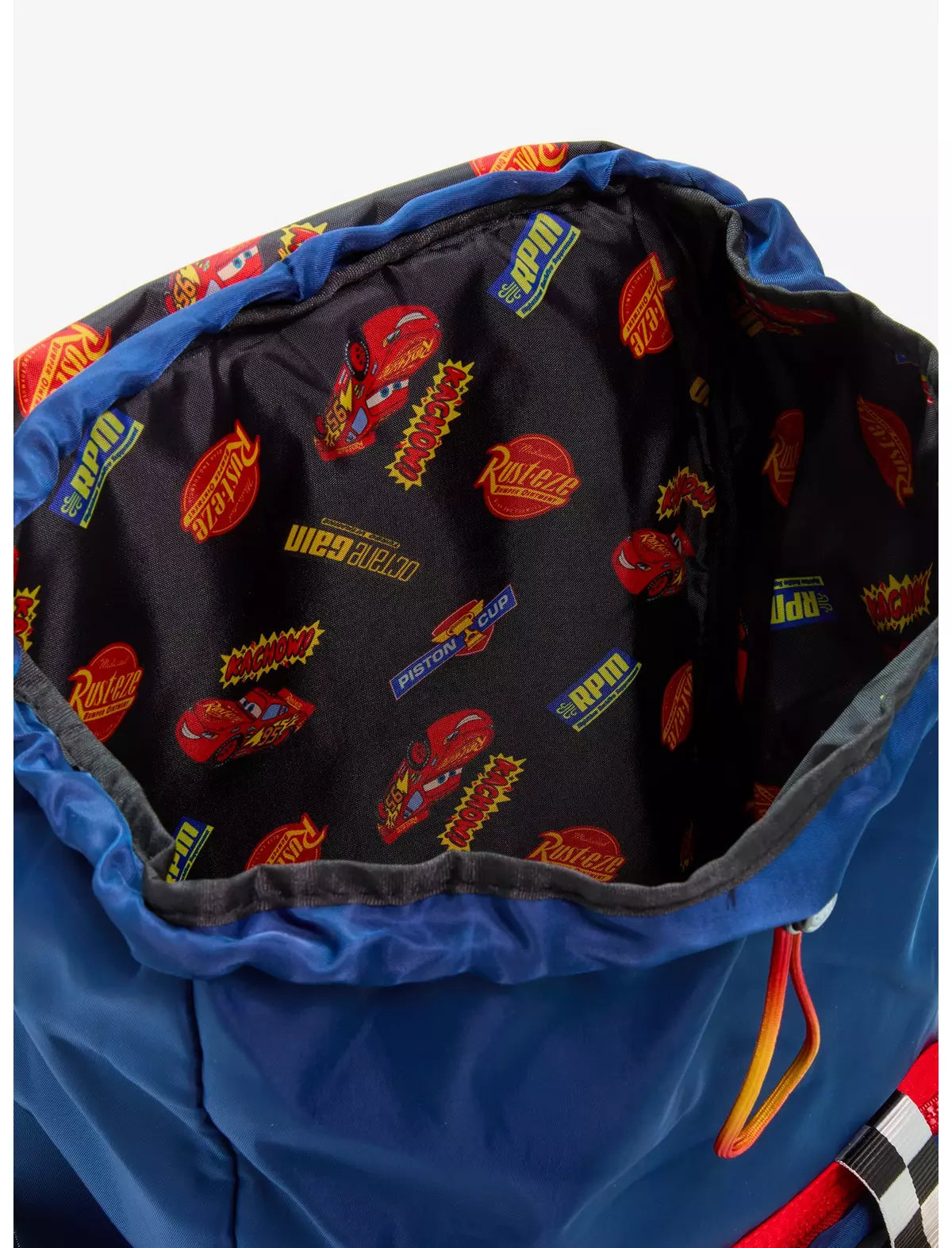 Cars Mochila Rayo Mcqueen Multibolsillo