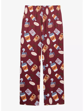 Gilmore Girls Pantalon Pijama Cafe Coffee Icons Allover